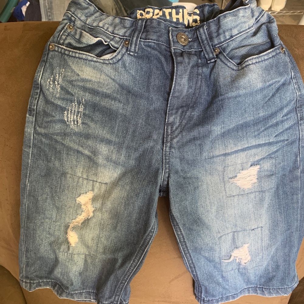 Brothers jean shorts